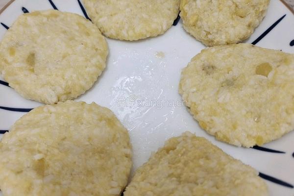 米饭红薯饼的做法图解7