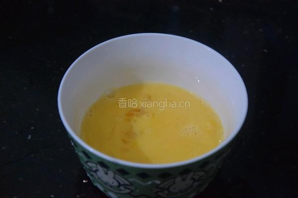 培根蛋炒饭的做法图解3