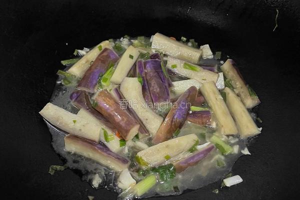 鱼香茄子盖饭的做法图解5