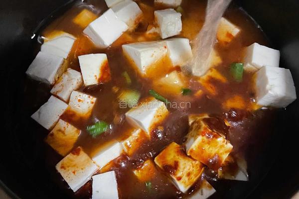 麻婆豆腐盖饭的做法图解5