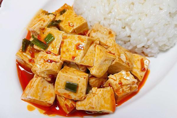 麻婆豆腐盖饭的做法图解10