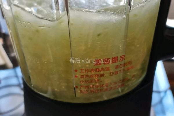 豌豆小米粘玉米粒百合冰糖米糊的做法图解9