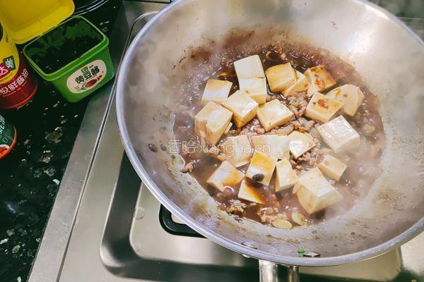 酱香肉沫豆腐的做法图解6