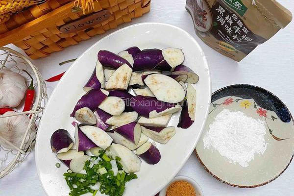 黑椒茄子盖饭的做法图解1