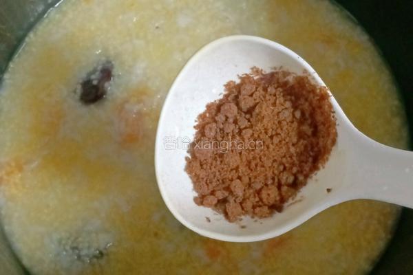 大米小米红薯粥的做法图解8
