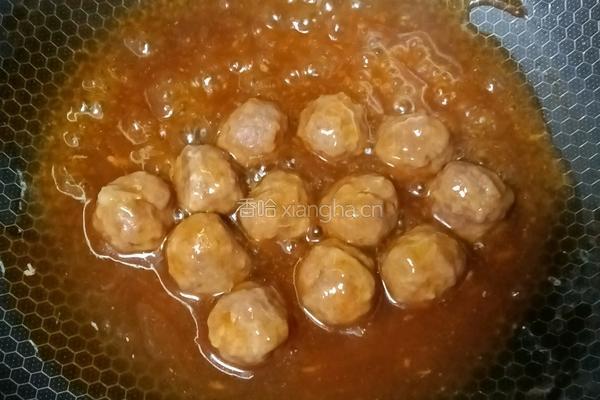 糖醋肉丸鸡蛋饭的做法图解9