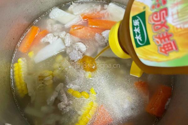 山药胡萝卜汤饭的做法图解6