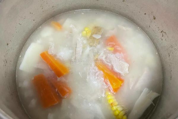 山药胡萝卜汤饭的做法图解9