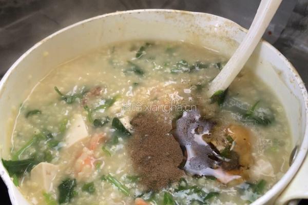 芹菜豆腐粥的做法图解9