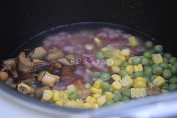 腊肠焖饭的做法图解5