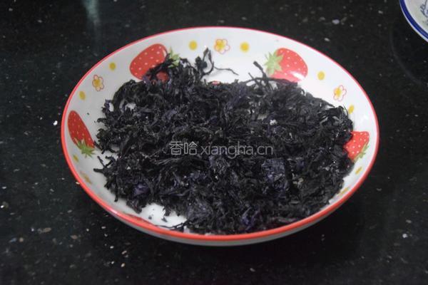 海苔肉松饭团的做法图解4