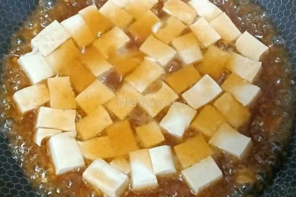 肉沫豆腐盖饭的做法图解10