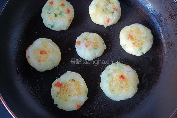 土豆米饭饼的做法图解10