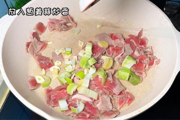炒肉片的做法图解2