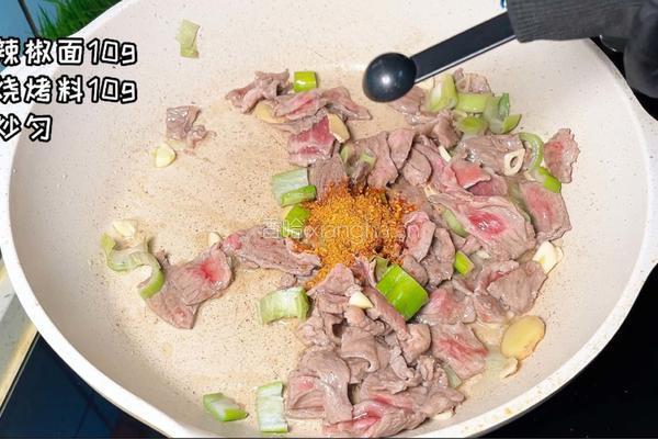 炒肉片的做法图解3