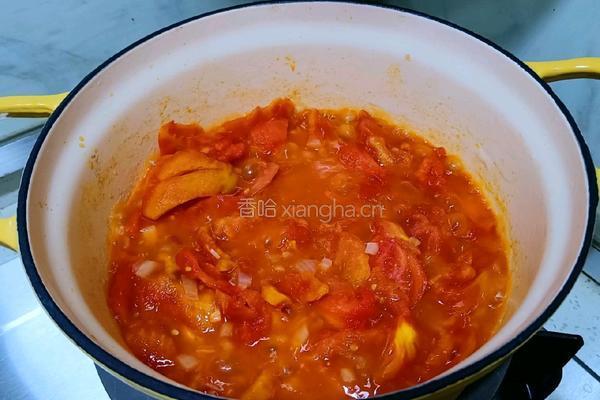 番茄牛肉芝士焗饭的做法图解3