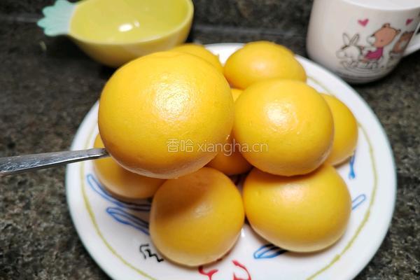 南瓜小馒头的做法图解16