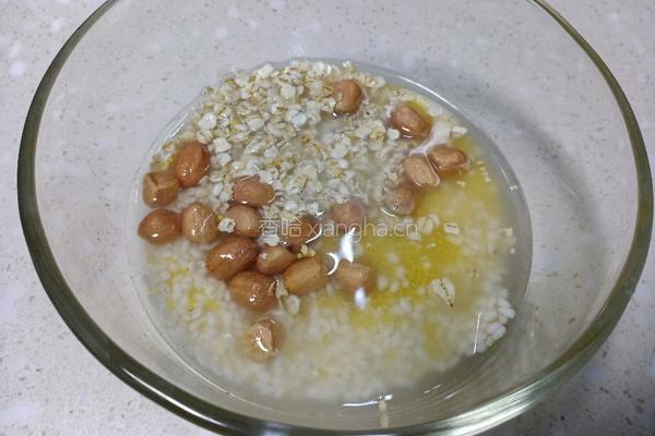 莲藕燕麦米糊的做法图解3