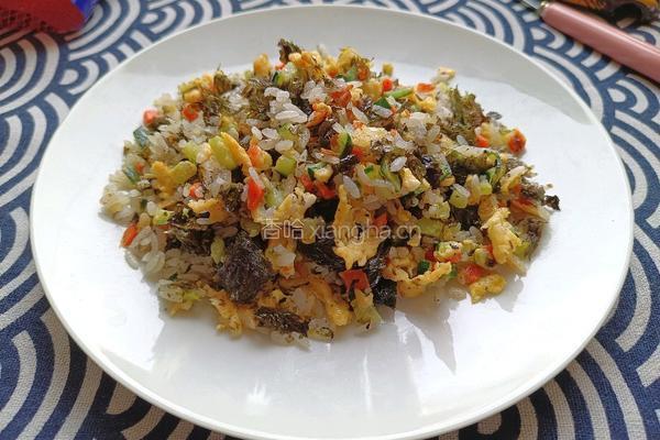 海苔炒饭的做法图解11