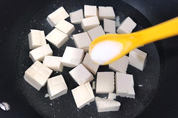 麻辣豆腐盖浇饭的做法图解3