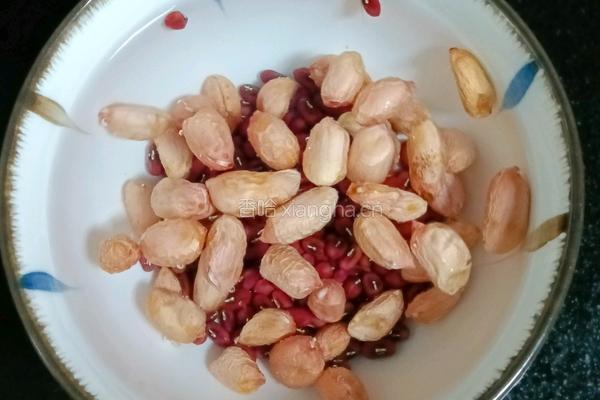 红豆花生米糊的做法图解2