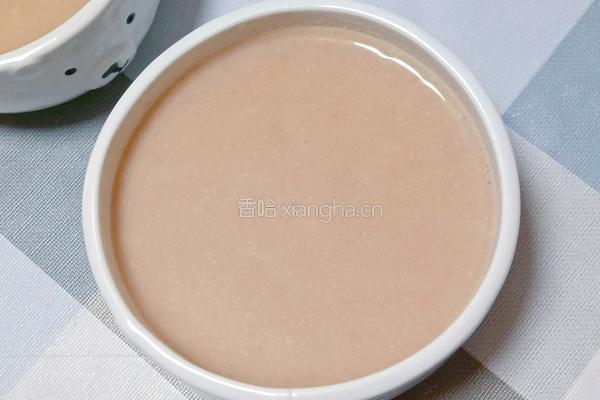 红豆花生米糊的做法图解9
