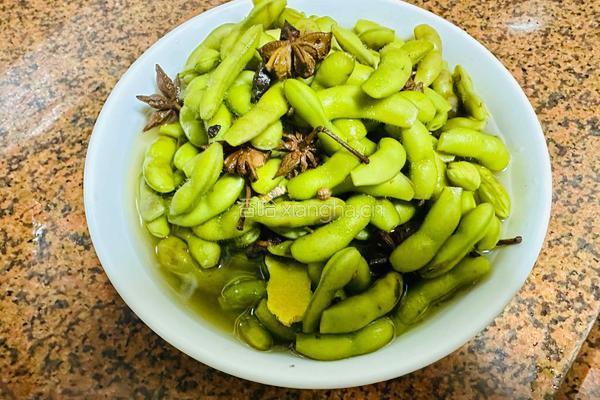 五香盐水毛豆的做法图解6