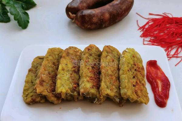 香煎青豆天贝的做法图解14