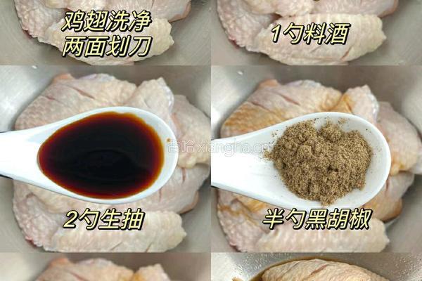 椒盐鸡翅的做法图解1