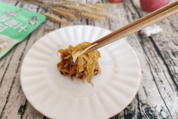  凉拌葱油萝卜丝