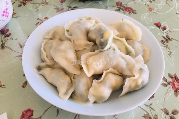 荠菜鸡蛋水饺的做法图解6