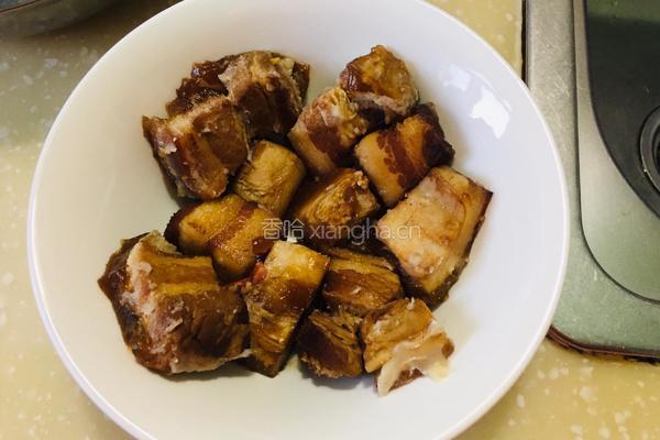 方肉雪菜扣碗的做法图解11