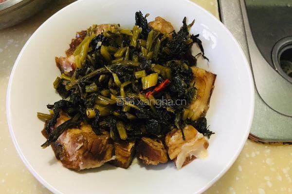 方肉雪菜扣碗的做法图解12