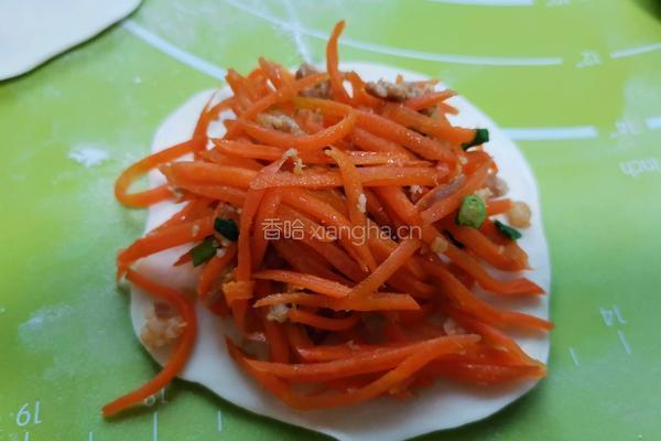胡萝卜馅饼的做法图解13