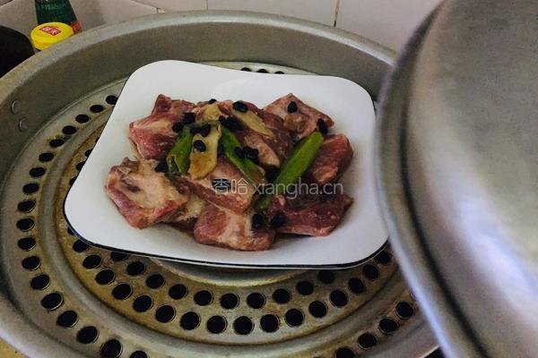 豆豉蒸排骨的做法图解5