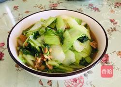 油滋啦炒小白菜的做法图解7