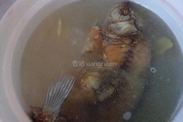 砂锅鲫鱼蘑菇豆腐汤的做法图解6