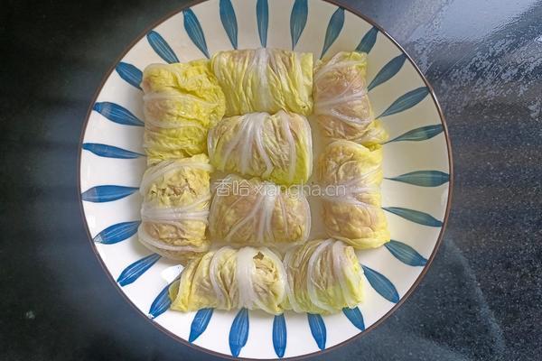 百财聚来如意白菜卷的做法图解15