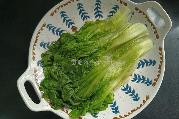 蚝油生菜的做法图解5