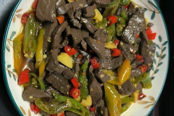 酸辣鸭血的做法图解5