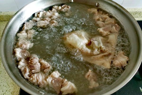 羊肉烩火烧的做法图解6