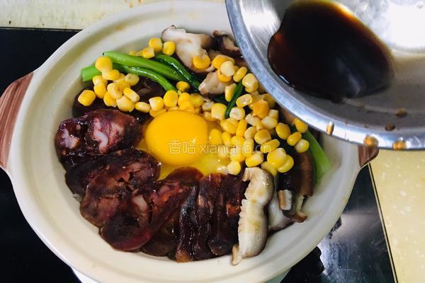 腊味煲仔饭的做法图解6