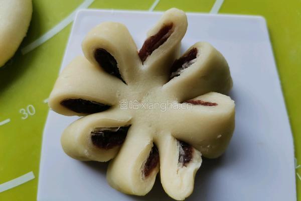 豆沙菊花酥的做法图解10