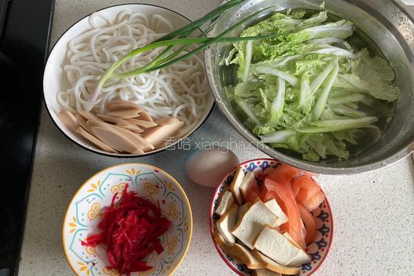 家庭版炒粉的做法图解1