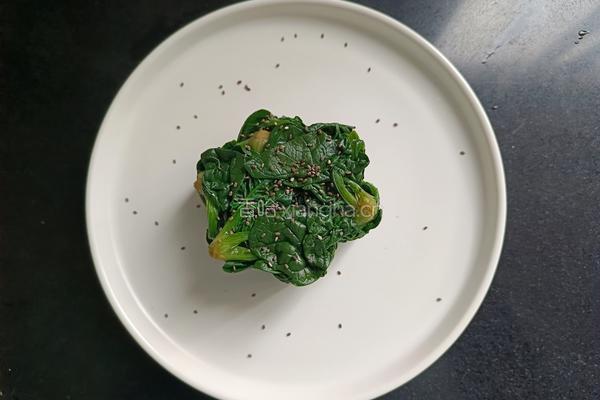 凉拌菠菜的做法图解9