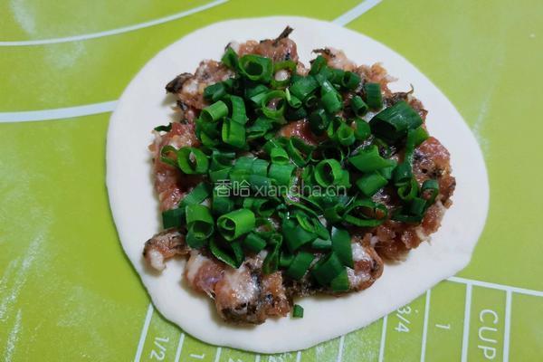 干菜肉饼的做法图解5