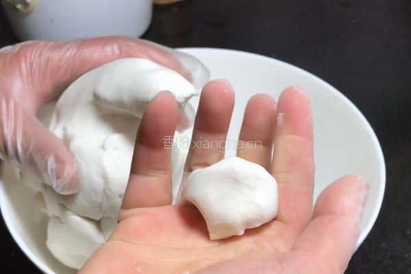 冲菜包蛋汤圆的做法图解6