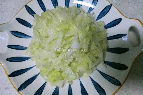 凉拌包菜的做法图解4