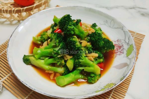 白灼西兰花的做法图解8