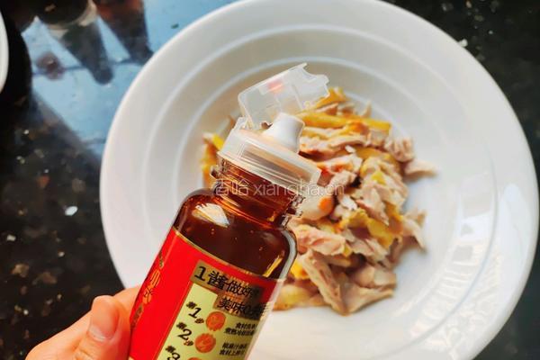 椒香鸡丝的做法图解5